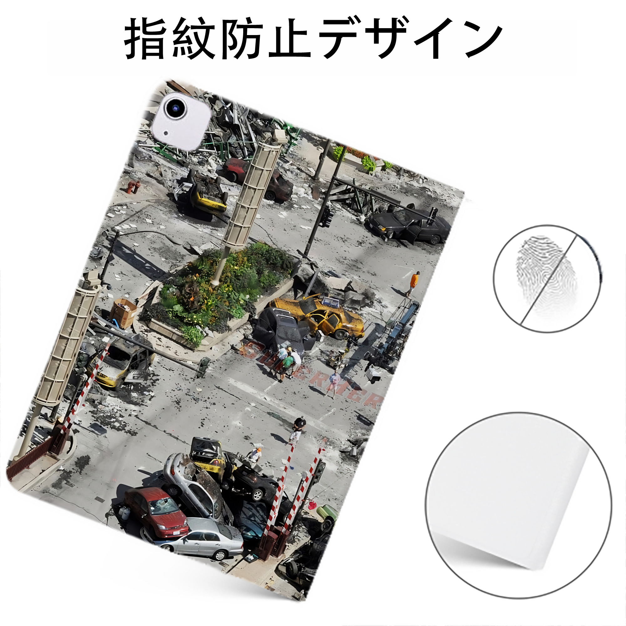 （画像用） Transformers トランスフォーマー IPadケース ペンホルダー付き ブックスタイルデザイン